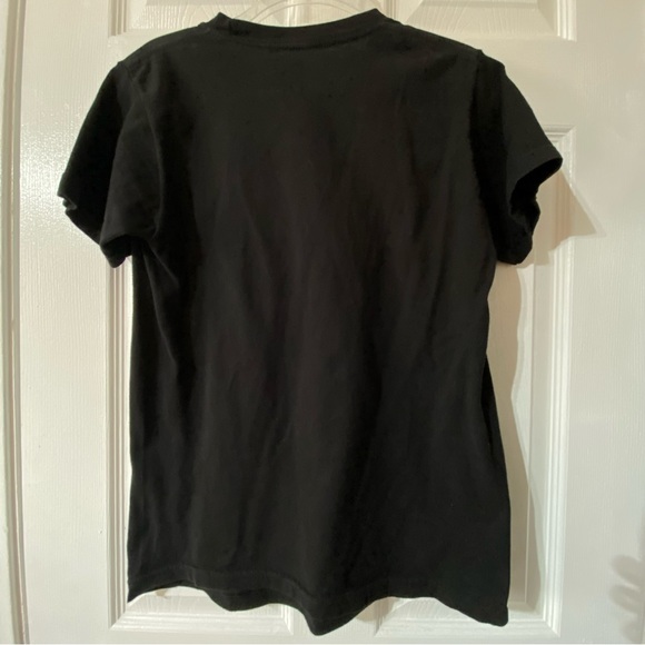 ♦️Hamilton women’s black and Gold short sleeves Tee 2021 Tour Size S♦️ - Picture 4 of 4